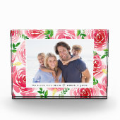 Provence Roos Moederdag Photo Block Fotoblokken (Voorkant)
