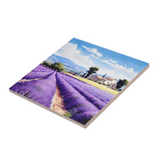 Provence Tegeltje (Zijkant)