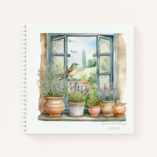 Provence tuin bullet journal notitieboek