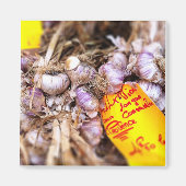 Provence Verse Paarse knoflook Magneet (Voorkant)