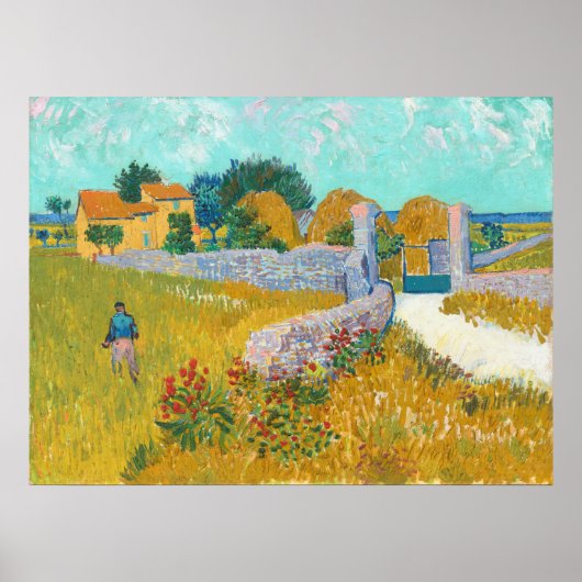 Provence - Vincent van Gogh Fine Art Poster (Voorkant)