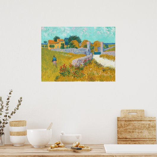 Provence - Vincent van Gogh Fine Art Poster (Keuken)