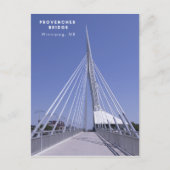 Provencher-brug Feestdagenkaart (Voorkant)