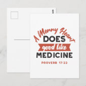 Proverb 17 Bijbelprijsopgave Briefkaart (Voorkant / Achterkant)