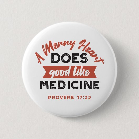 Proverb 17 Bijbelprijsopgave Ronde Button 5,7 Cm (Voorkant)