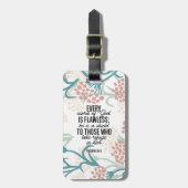 Proverb 30:5 Bijbelversie Bagagelabel (Voorkant verticaal)