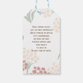 Proverb 30:5 Bijbelversie Cadeaulabel (Achterkant)