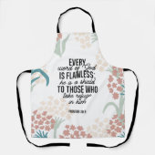 Proverb 30:5 Bijbelversie Schort (Voorkant)