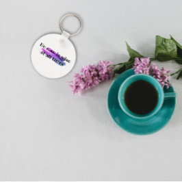 Proverb Geen man is altijd verstandig Sleutelhanger