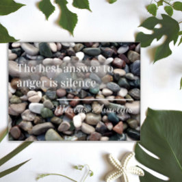 Proverb Het beste antwoord is het stilzwijgen post Poster