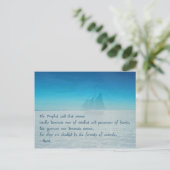 Proverb over liefde en Relatie - Rumi briefkaart (Staand voorkant)
