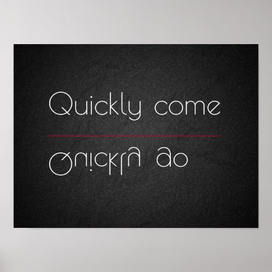 Proverb snel poster halen (Voorkant)