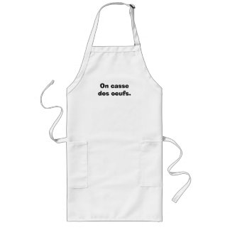 Proverbial French Apron Lang Schort