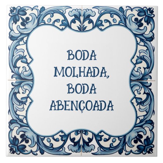 Provérbio português tegeltje (Voorkant)