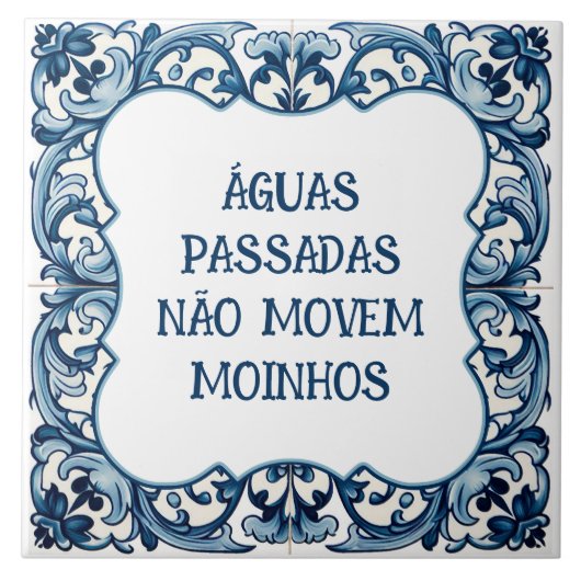 Provérbio português tegeltje (Voorkant)
