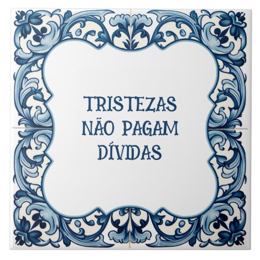 Provérbio português tegeltje (Voorkant)