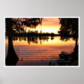 Proverbios 3: 13-18 con Arboles Poster (Voorkant)