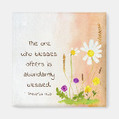 Proverbs 11:25 Een die anderen de schuld geeft, is Magneet (Voorkant)