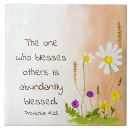 Proverbs 11:25 Een die anderen de schuld geeft, is Tegeltje