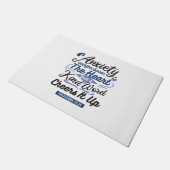 Proverbs 12:25 Bible Verse – Kind Word Art Deurmat (Schuin)