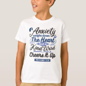 Proverbs 12:25 Bible Verse – Kind Word Art T-shirt (Voorkant)