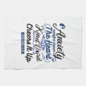 Proverbs 12:25 Bible Verse – Kind Word Art Theedoek (Horizontaal)