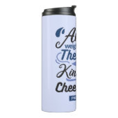 Proverbs 12:25 Bible Verse – Kind Word Art Thermosbeker (Gedraaid links)