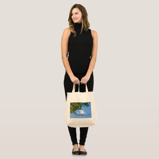 Proverbs 13:12 Hope deferred maakt het hart ziek Tote Bag (Voorkant (model))
