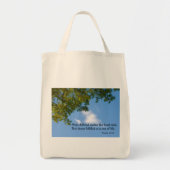 Proverbs 13:12 Hope deferred maakt het hart ziek Tote Bag (Voorkant)