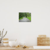 Proverbs 13:20 Hij die loopt met wijze mannen Poster (Keuken)