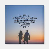 Proverbs 14:26:)2 Magnet (Voorkant)