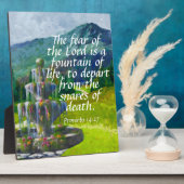 Proverbs 14:27 fotoplaat (Zijkant)