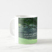 Proverbs 15:1 Een zachte antwoordkalnetje verderop Koffiemok (Voorkant links)