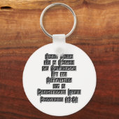 Proverbs 16:31 sleutelhanger (Voorkant)