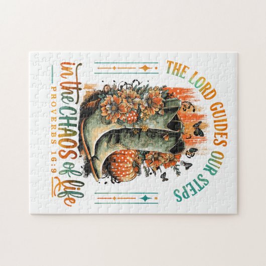 Proverbs 16:9 legpuzzel (Horizontaal)