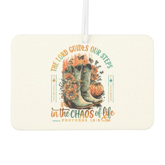 Proverbs 16:9 luchtverfrisser (Achterkant)