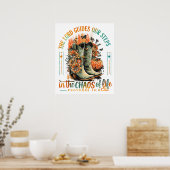 Proverbs 16:9 poster (Keuken)