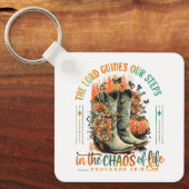 Proverbs 16:9 sleutelhanger (Voorkant)