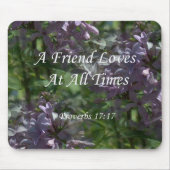 Proverbs 17:17 Lilacs Muismat (Voorkant)