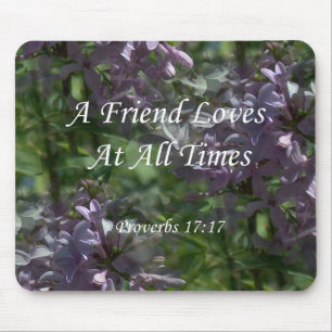 Proverbs 17:17 Lilacs Muismat