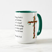 Proverbs 17:22 - Mok 15 oz (Voorkant rechts)