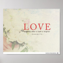 Proverbs 17:9 - Liefde prospers