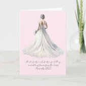 Proverbs 18:22 Wedding Greeting Card Kaart (Voorkant)