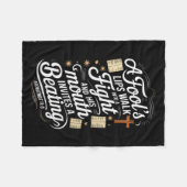 Proverbs 18 6 _ Bible Verse  Fleece Deken (Voorkant (Horizontaal))