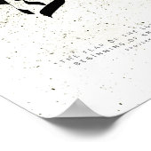 Proverbs 1.7 - De angst van de heer.. Poster (Hoek)