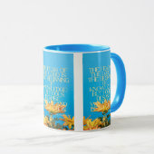 Proverbs 1:7 KJV Bijbelscripts Pic Two-Tone Mok (Voorkant rechts)