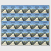 Proverbs 20:7 Het juiste man loopt in integriteit Cadeaupapier (Vlak)