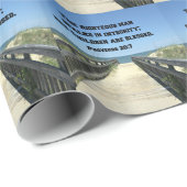 Proverbs 20:7 Het juiste man loopt in integriteit Cadeaupapier (Rol Hoek)