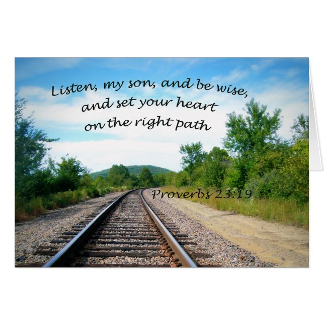 Proverbs 23:19 (Voorkant Horizontaal)