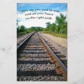 Proverbs 23:19 briefpapier (Voorkant)